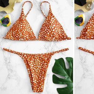 NEW W/ TAGS! Zaful printed bikini